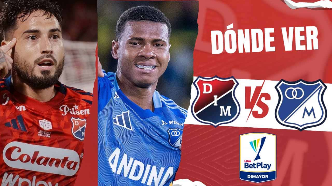 donde ver dim vs millonarios tv online liga betplay
