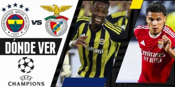 donde ver fenerbahce vs benfica champions league richard rios jhon duran tv online