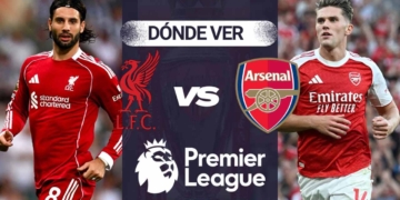 donde ver liverpool arsenal premier league 2025 tv online