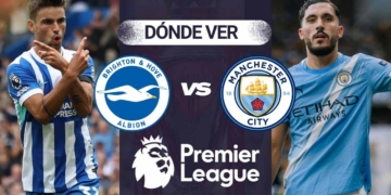 donde ver manchester city vs brighton premier league 2025 tv online