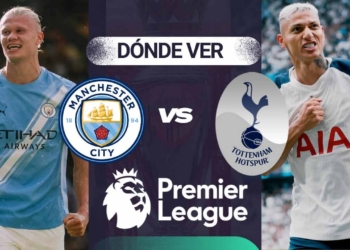 donde ver manchester city vs tottenham premier league tv online