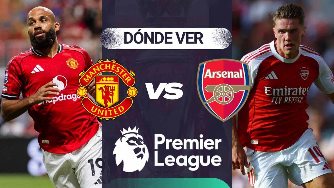 donde ver manchester united vs arsenal premier league tv online