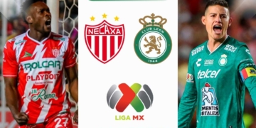 necaxa leon donde ver hoy vivo onlinea streaming canales canal tv television futbol gratis liga mx james diber mexico colombia