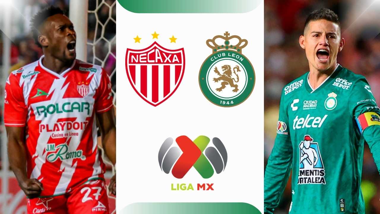 necaxa leon donde ver hoy vivo onlinea streaming canales canal tv television futbol gratis liga mx james diber mexico colombia
