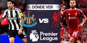 donde ver newcastle vs liverpool premier league 2025 tv online