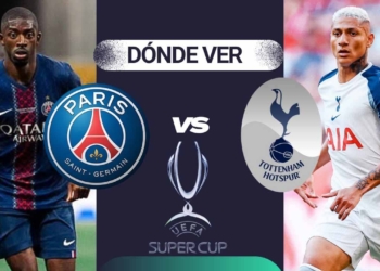 donde ver psg vs tottenham supercopa uefa tv online