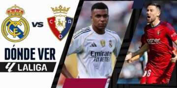 donde ver real madrid osasuna laliga tv online 2025