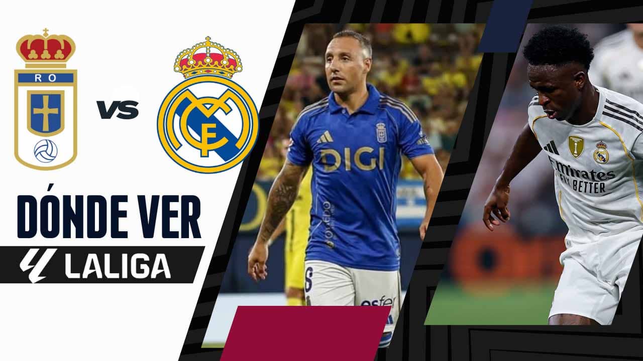 donde ver real madrid vs oviedo laliga tv online
