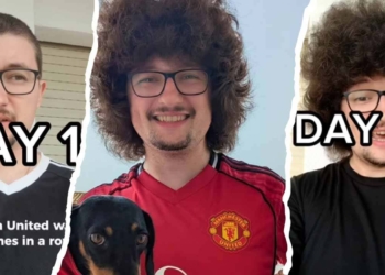 hincha manchester united promesa no cortarse pelo