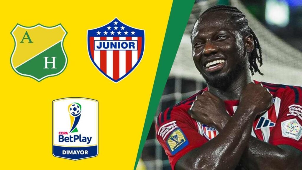 junior barranquilla fc atletico huila futbol profesional colombiano fpc copa betplay liga colombia dimayor guillermo plazas alcid neiva donde ver hoy vivo online streaming futbol internet app aplicaciones gratis win sports