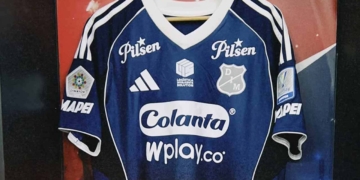 independiente medellin camiseta azul temporada 2025