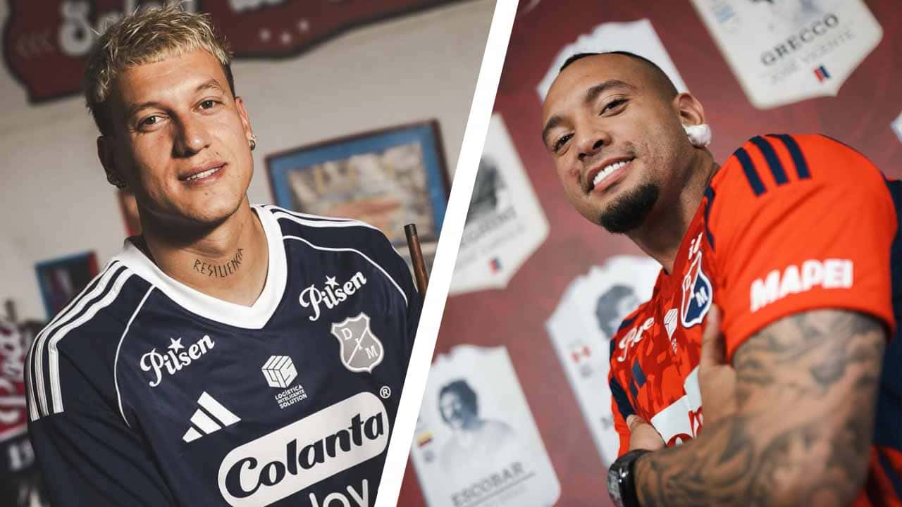 independiente medellin dim lesion aguerre debut jarlan barrera