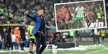 atletico nacional javier gandolfi edwin cardona copa libertadores sao paulo morumbi atanasio girardot medellin colombia brasil hernan crespo octavos final penalti penales penal tanda