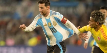 leo messi argentina records eliminatorias sudamericanas