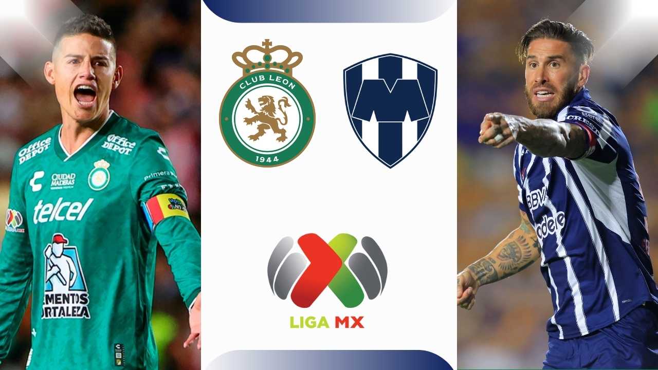 club leon fc rayados monterrey donde ver hoy vivo onlinea transmisiones transmision emision streaming canales canal television tv liga mx mexico james rodriguez sergio ramos mexico colombia win sports app aplicaciones futbol internet gratis