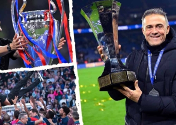 luis enrique palmares titulos entrenador psg barcelona