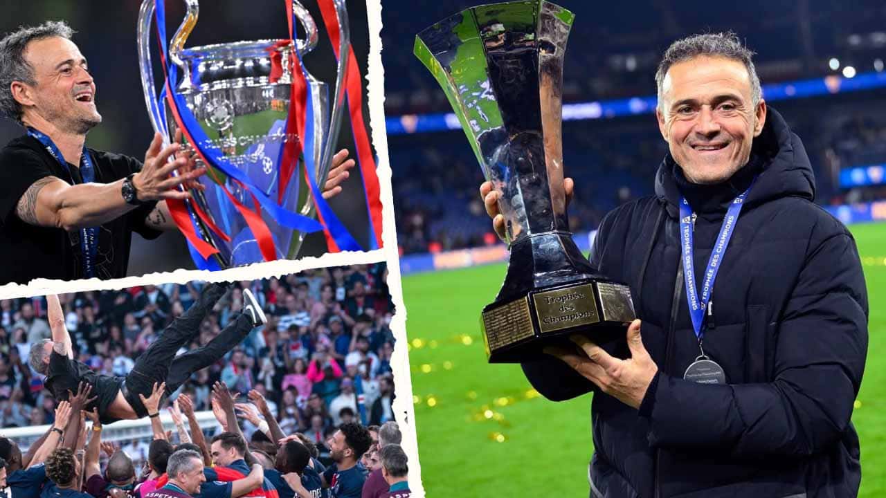 luis enrique palmares titulos entrenador psg barcelona