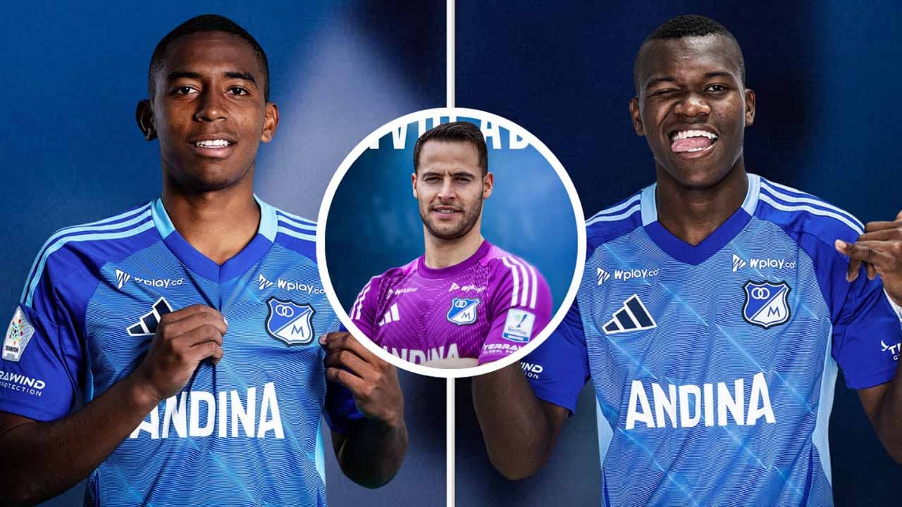 millonarios convocados liga betplay quienes son samuel martin brayan cuero
