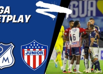 millonarios vs junior donde ver hoy vivo online liga betplay dimayor television tv canales canal win sports futbol gratis internet plataformas app aplicaciones redes sociales horario campin bogota futbol profesional colombiano fpc barranquilla