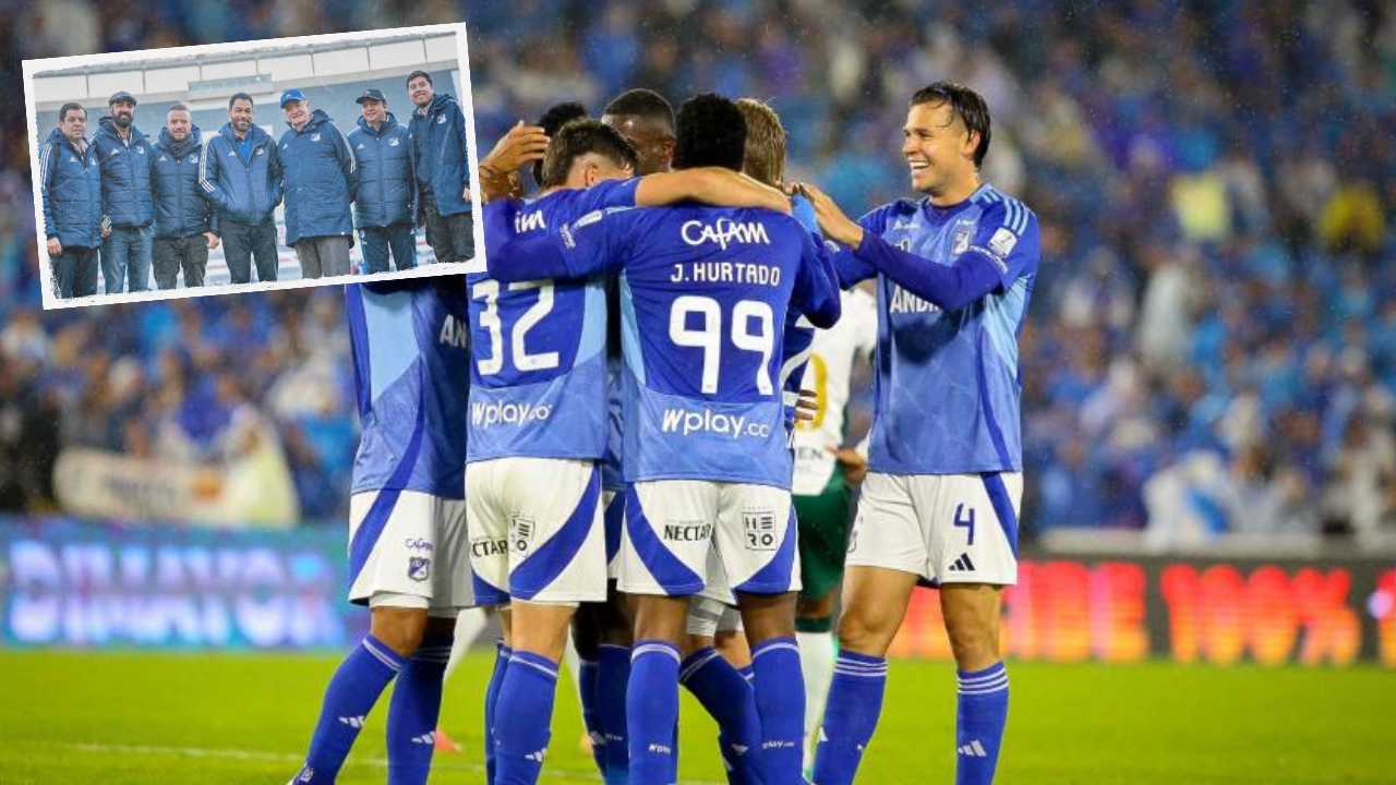 millonarios fc enrique camacho presidente guistavo serpa gato perez directivos dirigigentes refuerzos fichajes plantilla contratados contrataciones hernan torres david gonzalez cabezas hurtado savio mosquera falcao montero ruiz catano futbol profesional colombiano fpc liga betplay dimayor bogota campin hinchas