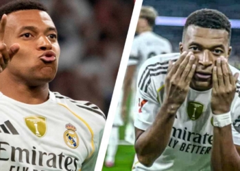 real madrid festejo mbappe osasuna llorando