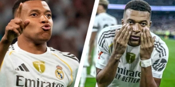 real madrid festejo mbappe osasuna llorando