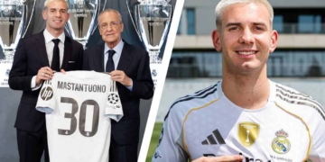 real madrid fichaje mastantuono dorsal 30