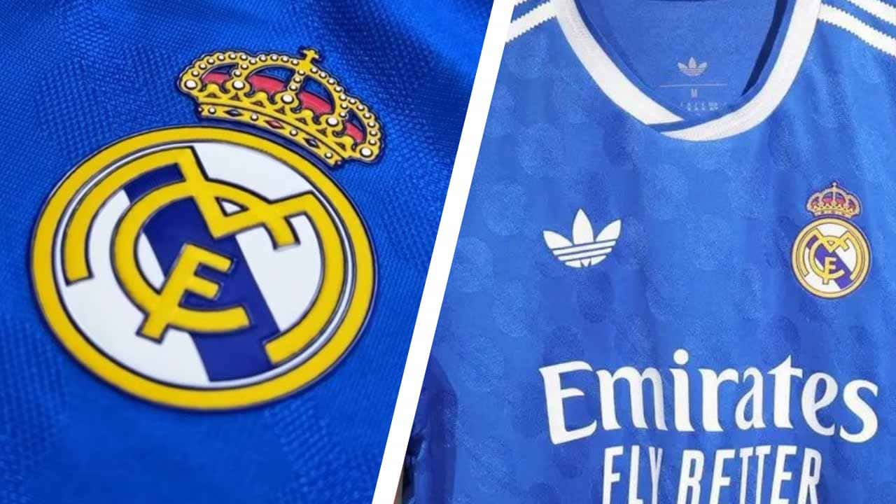 real madrid tercera camiseta 2025 26 azul leyenda homenaje