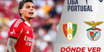 richard rios donde ver hoy vivo online benfica canal canales tv television colombia espn disney win sports directv futbol gratis internet app aplicaciones plataformas streaming redes sociales