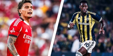 richard rios jhon duran champions league benfica fenerbahce