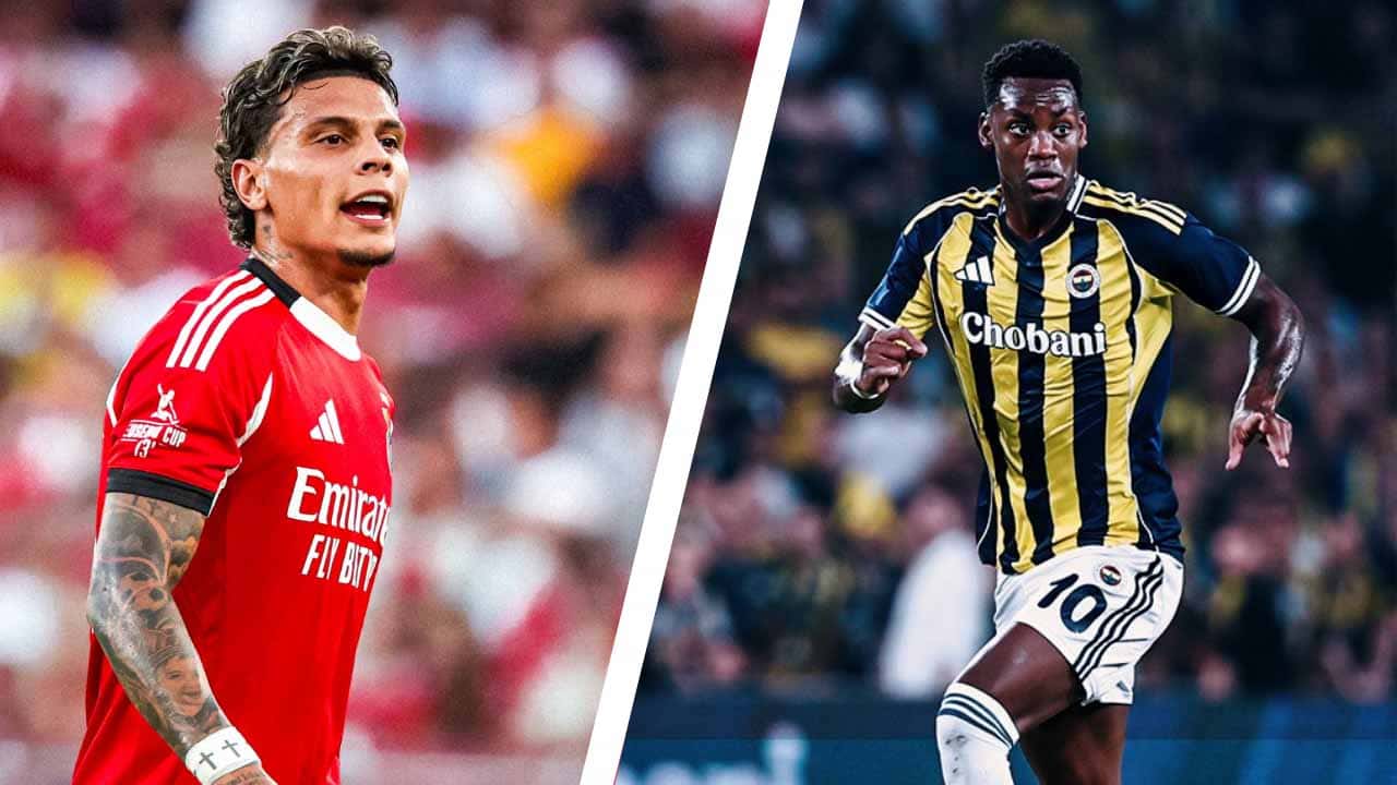 richard rios jhon duran champions league benfica fenerbahce
