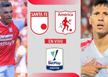 independiente santa fe america cali campin bogota liga betplay dimayor futbol profesional colombiano fpc donde ver vivo hoy online streaming partido gratis futbol internet television canales tv app aplicaciones win sports