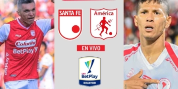 independiente santa fe america cali campin bogota liga betplay dimayor futbol profesional colombiano fpc donde ver vivo hoy online streaming partido gratis futbol internet television canales tv app aplicaciones win sports