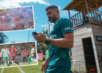 atletico nacional sao paulo colombia brasil atanasio girardot morumbi copa libertadores octavos final conmebol javier gandolfi hernan crespo edwin cardona marino hinestroza marlos moreno