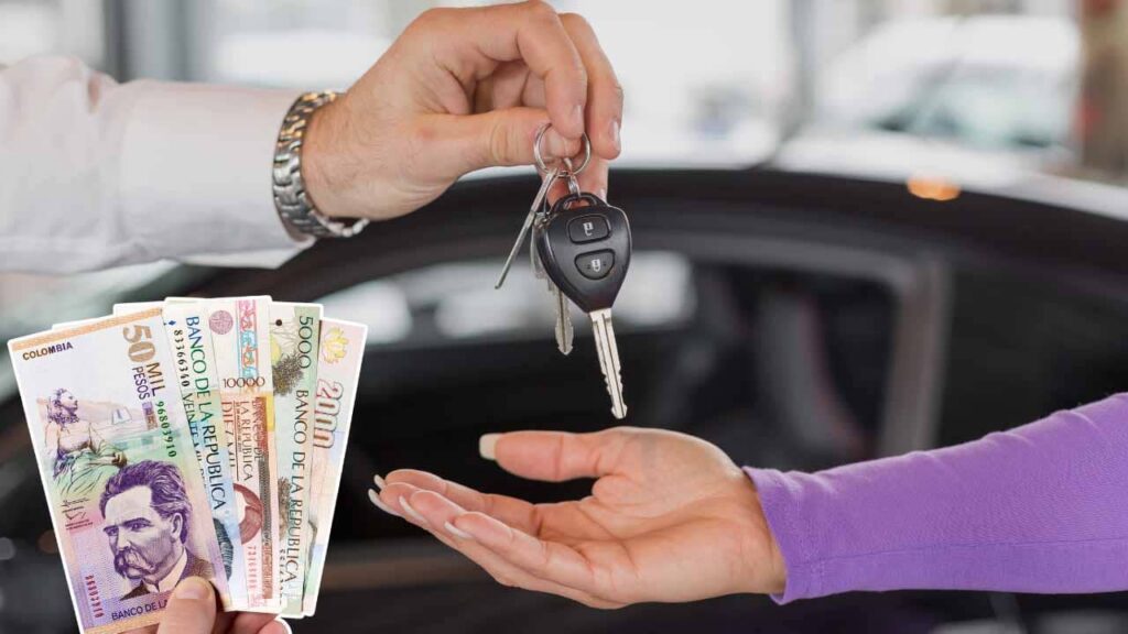 tramite colombia venta automovil traspaso persona indeterminada