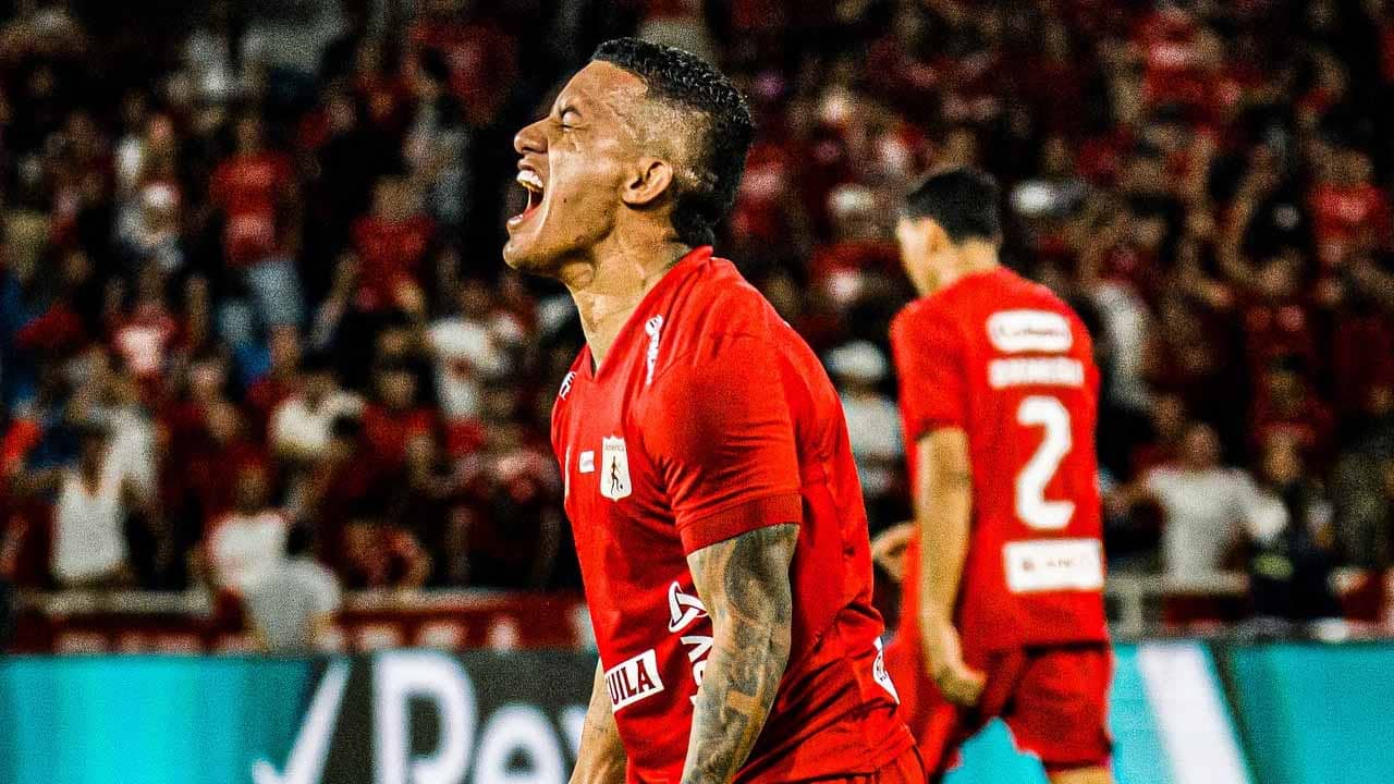 america de cali cristian barrios gol asistencia once caldas liga betplay