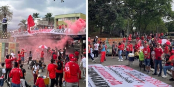 america de cali hinchada protesta 2025