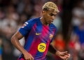 barcelona lamine yamal razon ausencia debut champions league