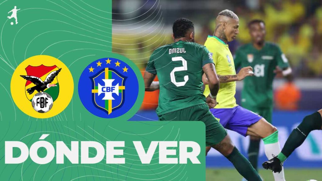 bolivia brasil donde ver hoy vivo online partido eliminatorias clasificatorias conmebol sudaericana mundial 2026 estados unidos canada mexico el alto repechaje la paz altura ancelotti television tv canal canales app aplicaciones emision transmision streaming futbol gratis internet paginas