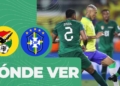 bolivia brasil donde ver hoy vivo online partido eliminatorias clasificatorias conmebol sudaericana mundial 2026 estados unidos canada mexico el alto repechaje la paz altura ancelotti television tv canal canales app aplicaciones emision transmision streaming futbol gratis internet paginas