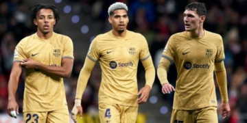 pau cubarsi ronald araujo andreas Christensen eric garcia gerard martin gonçalo inacio murillo santiago luis gustavo marc gueh lucas beraldo william pacho futbol club barcelona defensa centrales zaga central deco hansi flick joan laporta mercado fichajes verano invierno enero contrataciones refuerzos contratados incorporaciones la liga futbol espanol champions league europa liga campeones