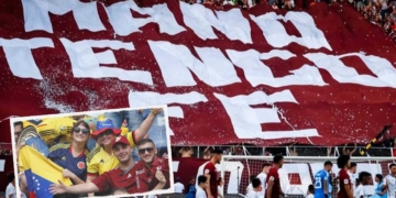 seleccion colombia vs venezuela eliminatorias conmebol mundial 2025 repechaje clasificado eliminado eliminacion brasil bolivia vinotinto batista lorenzo federacipn colombiana futbol maturin estadio hinchas hinchada polemicas venecos tension suerte nervios estados unidos usa mexico canada