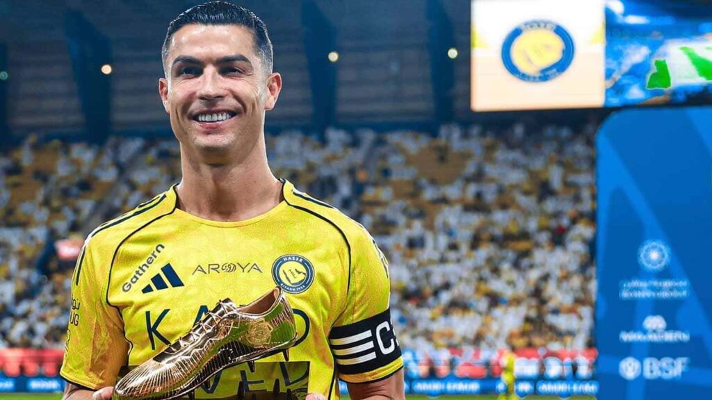 cristiano ronaldo cuantas botas de oro ha ganado al nassr