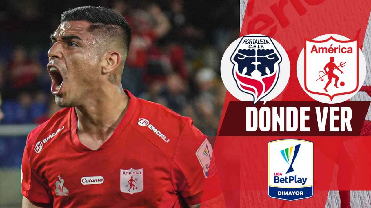 donde ver america de cali vs fortaleza liga betplay tv online