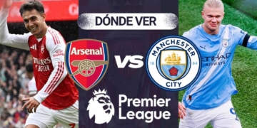 donde ver arsenal vs manchester city premier league tv online