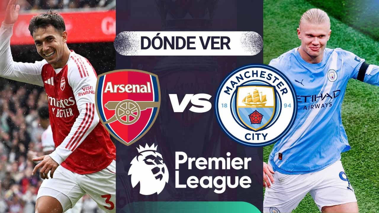donde ver arsenal vs manchester city premier league tv online