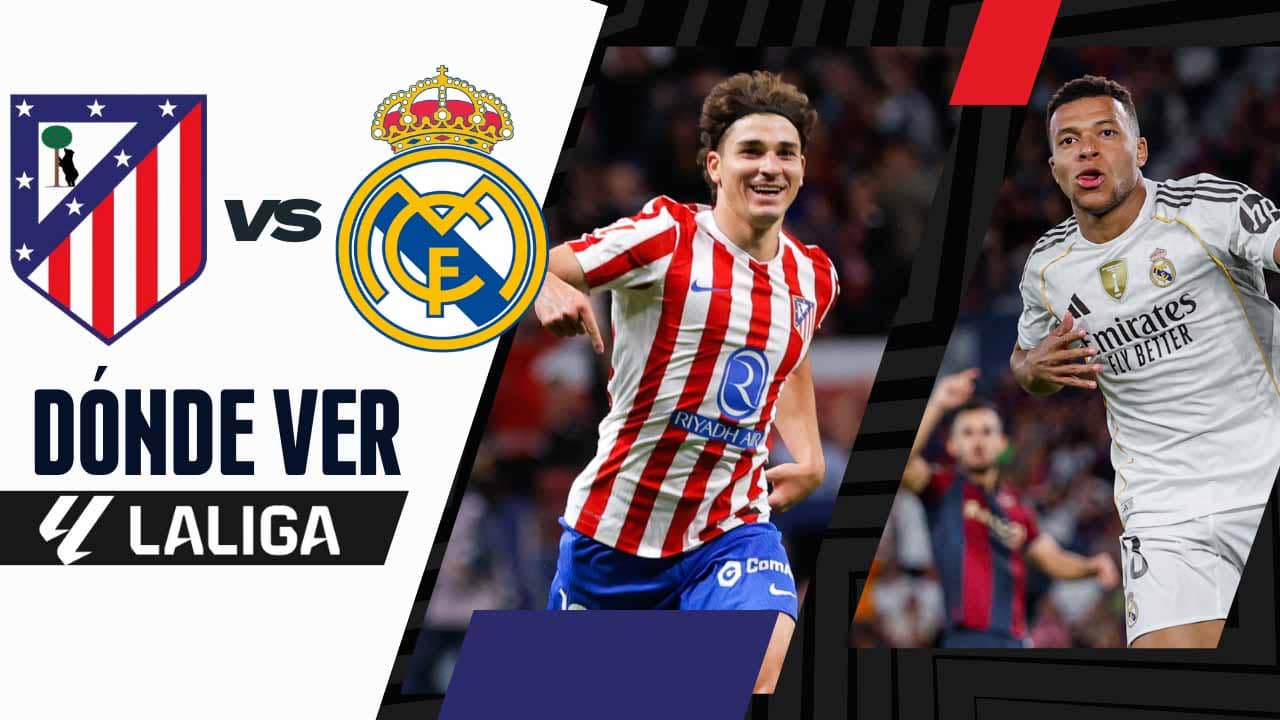 donde ver atletico vs real madrid laliga tv online