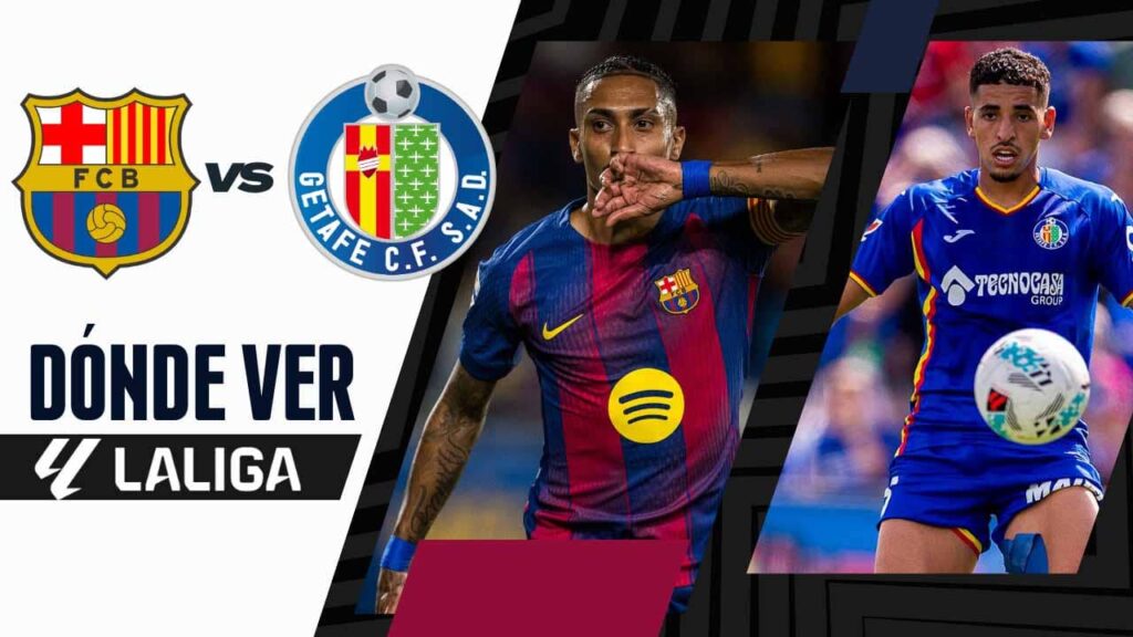 donde ver barcelona vs getafe laliga tv online