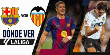 donde ver barcelona vs valencia laliga tv online
