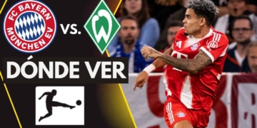 donde ver bayern munich vs werder bremen luis diaz tv online